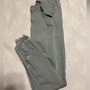 American Eagle distressed denim